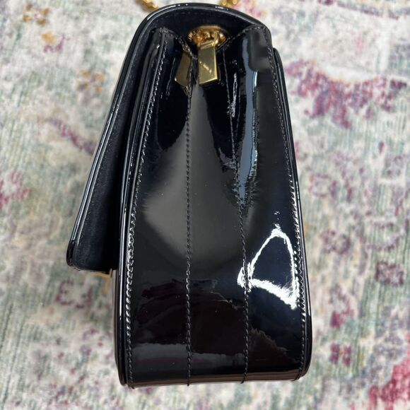 YSL Saint Laurent Vicky Quilted Patent Bag - Picture 6 of 16